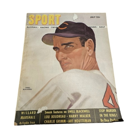 Vintage July 1948 Sport Magazine Ewell Blackwell - Picture 1 of 10